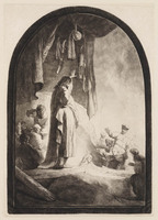 KG 03620
<br/>
Opwekking van Lazarus ( B 73)
<br/>
<em>Rembrandt (1606-1669)</em>